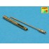 1/25 Turned Barrel for German Tank Machine Gun MG34 w/Panzer Mantel