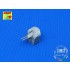 1/350 127mm Type 89 Anti-Aircraft Short Gun Barrels for Japan Warships (12pcs)