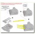 1/350 155mm Gun Barrels for Japanese Warships Yamato and Musashi (6pcs)