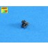 1/350 Japanese Navy Ships 13mm Type 93 A/A Barrels Set (20pcs)