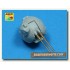 1/350 130mm Barrels AK-130 for Russian Navy Ships: Udaloy II, Sovremenny (4pcs)