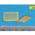 1/350 Set of 6 German Torpedoes 53.3cm G7