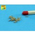1/350 Royal Navy Aircraft Carrier Barrels Set (QF Mk I+QF 2-pdr Mark VIII+Vickers Mk III)