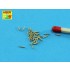 1/350 Royal Navy Aircraft Carrier Barrels Set (QF Mk I+QF 2-pdr Mark VIII+Vickers Mk III)
