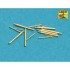 1/350 Japanese Light Cruiser Barrels Set (140mmx7, 25mmx4, 13mmx4)