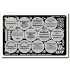1/35 WWII German 200L Fuel Drum Covers (photo-etched parts)