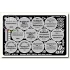 1/35 WWII German 200L Fuel Drum Covers (photo-etched parts)