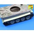 1/35 Tiger I Fenders & Exhaust Covers for Early Model in Africa for Tamiya/Rye Field Model