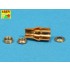 1/35 German 7.5cm Gun Barrel w/Muzzle Brake for Dragon/Italeri Panther Ausf.D/A & Early G