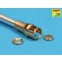 1/35 German 7.5cm Gun Barrel w/Muzzle Brake for Dragon/Italeri Panther Ausf.D/A & Early G