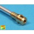 1/35 German 7.5cm Gun Barrel w/Muzzle Brake for Dragon/Italeri Panther Ausf.D/A & Early G