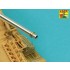 1/35 Marder III M Pak 40/3 Barrel with Muzzle Brake for Tamiya kits