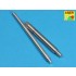 1/35 SdKfz.186 Jagdtiger 128mm PaK44 L/55 Gun Barrel set for Tamiya kit