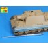 1/35 SdKfz.186 Jagdtiger 128mm PaK44 L/55 Gun Barrel set for Tamiya kit