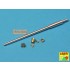 1/35 German 88mm KwK 43/3 L/71 Tiger B Serien-Turm Late Barrel for Tamiya kit