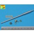 1/35 German 88mm KwK 43/3 L/71 Tiger B Serien-Turm Late Barrel for Tamiya kit
