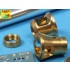 1/35 German 88mm KwK 43/3 L/71 Tiger B Serien-Turm Late Barrel for Tamiya kit