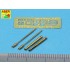 1/35 Set of 2 Barrels for German Tank Machine Gun MG34 w/Panzer Mantel
