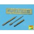 1/35 Set of 2 Barrels for German Tank Machine Gun MG34 w/Panzer Mantel