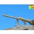 1/35 Set of 2 Barrels for German Tank Machine Gun MG34 w/Panzer Mantel