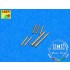 1/35 Barrel Tips for Soviet Degtyarev DT & DP Machine Guns (7pcs)