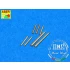 1/35 Barrel Tips for Soviet Degtyarev DT & DP Machine Guns (7pcs)