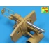 1/35 Hungarian 40/43M "Zrinyi" 105mm Assault Gun Metal Barrel set for Bronco kit
