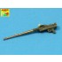 1/35 20mm M693 Autocannon and Barrel for F1 7.62 Machine Gun for AMX-30
