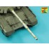 1/35 Russian Tank T-72B3/T-90S/MS 125mm 2A46M-5/6 Gun Barrel for Meng/Trumpeter/Zvezda