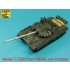 1/35 Russian Tank T-72B3/T-90S/MS 125mm 2A46M-5/6 Gun Barrel for Meng/Trumpeter/Zvezda
