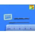 1/35 Soviet KPVT cal. 14.5cm Tank Version Machine Gun Barrel