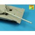 1/35 Russian T-14 Armata Armaments: 125mm 2A82-1M Cannon Barrel and 12.7mm Kord AA Barrel