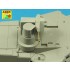 1/35 Russian T-14 Armata Armaments: 125mm 2A82-1M Cannon Barrel and 12.7mm Kord AA Barrel