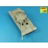 1/35 Russian T-14 Armata Armaments: 125mm 2A82-1M Cannon Barrel and 12.7mm Kord AA Barrel
