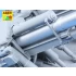 1/35 German 128mm L/61 Barrels for Anti-Aircraft 12.8cm FlaK 40 Zwilling for Takom kit