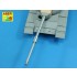 1/35 British 120mm L1A2 Barrel for Conqueror Mark 2 for Dragon kit #3555