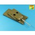 1/35 120mm L/44 Smoothbore Gun Barrel for Type 10 Tank for Tamiya kit