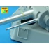 1/35 Armament for US M6 Heavy Tank (1x 76.2mm M7, 1x 37mm M6, 2x 12.7mm Browning M2 HB)
