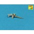 1/35 T44M Armaments: 85mm ZiS-S-53 (1pc) and 7.62mm DTM Machine Gun (1pc) for MiniArt kit