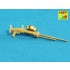 1/35 Barrels Set for Soviet Tank T-50 for Hobby Boss kit (1x 45mm 20K, 2x 7.62mm DT)