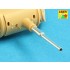 1/35 Barrels Set for Soviet Tank T-50 for Hobby Boss kit (1x 45mm 20K, 2x 7.62mm DT)
