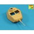 1/35 Barrels Set for Soviet Tank T-50 for Hobby Boss kit (1x 45mm 20K, 2x 7.62mm DT)