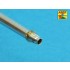 1/35 German 8.8cm KwK 43/3 L/71 Gun Barrel for Tiger B Porsche Turret Late for Takom kit
