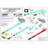 1/35 Soviet OBJECT 279 Armament 130mm M65 L-60 & 14.5mm KPVT for Panda Hobby/Takom kits