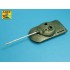 1/35 Soviet OBJECT 279 Armament 130mm M65 L-60 & 14.5mm KPVT for Panda Hobby/Takom kits