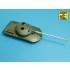 1/35 Soviet OBJECT 279 Armament 130mm M65 L-60 & 14.5mm KPVT for Panda Hobby/Takom kits