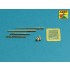 1/35 Russian ZPU-2/4 14.5mm Machine Guns KPVT Barrels Set (2pcs)