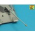 1/35 German VK3002 (DB) 7.5cm Gun Barrel w/Muzzle Brake for Amusing Hobby kits