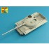 1/35 Russian T-62 U-5TS (2A20) 115mm Tank Barrel for Tamiya/Trumpeter kits