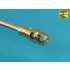 1/35 German Panther Ausf.A 75mm Gun Barrel w/Muzzle Brake for Meng kits